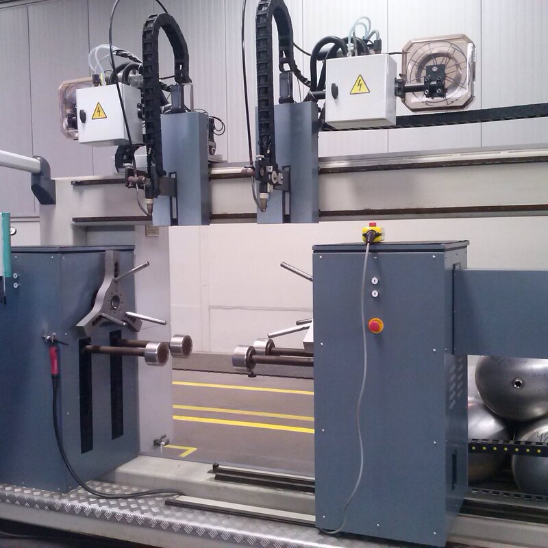 Maquina Soldadura Circunferencial 2 Cabeças 